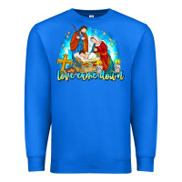 True Royal Love Came Down Premium Sweatshirt - CowhideDigitalArt