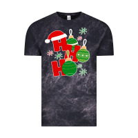 Cloud Black Christmas Ho Ho Ho Vintage Tee - Bettercallsaul