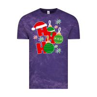 Cloud Purple Christmas Ho Ho Ho Vintage Tee - Bettercallsaul