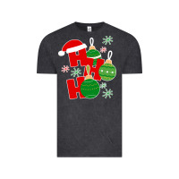 Vintage Black Christmas Ho Ho Ho Vintage Tee - Bettercallsaul