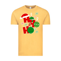 Vintage Mustard Christmas Ho Ho Ho Vintage Tee - Bettercallsaul