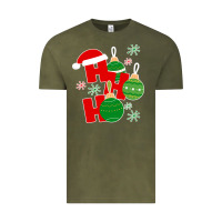 Vintage Olive Christmas Ho Ho Ho Vintage Tee - Bettercallsaul