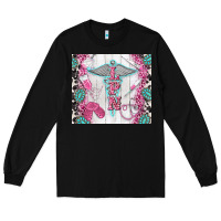 Black lpn Long Sleeve Tee - TumblerDesignByShophia