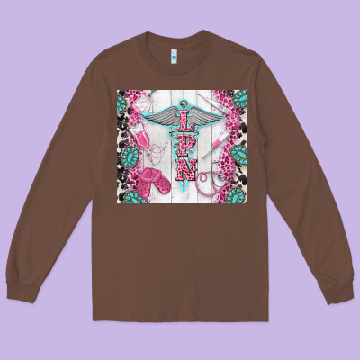 Lpn Long Sleeve Tee Designed By Tumblerdesignbyshophia