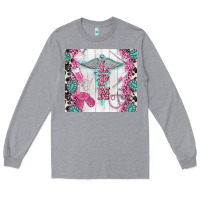 Heather Grey lpn Long Sleeve Tee - TumblerDesignByShophia