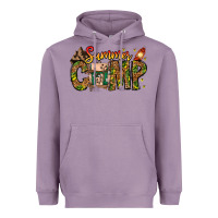 Lavender Summer Camp Heavyweight Hoodie - CowhideDigitalArt