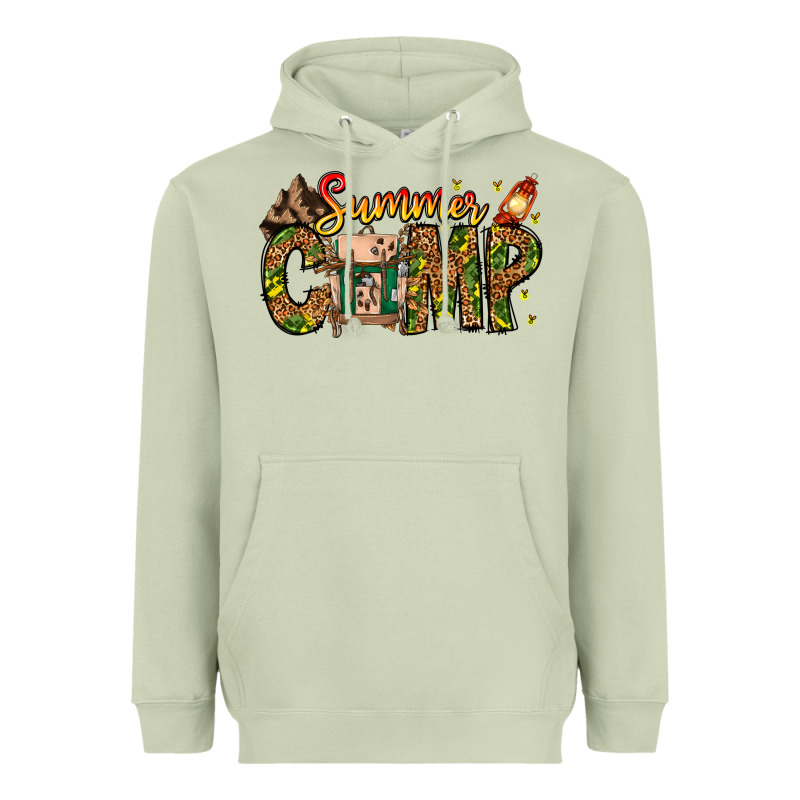 Summer Camp Heavyweight Hoodie by CowhideDigitalArt | Teevron