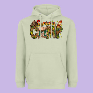 Summer Camp Heavyweight Hoodie Designed By Cowhidedigitalart