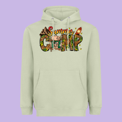 Summer Camp Heavyweight Hoodie Designed By Cowhidedigitalart