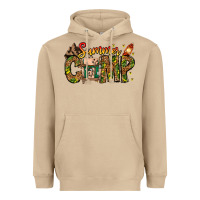 Mushroom Summer Camp Heavyweight Hoodie - CowhideDigitalArt