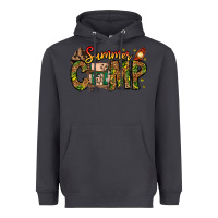 Smoke Summer Camp Heavyweight Hoodie - CowhideDigitalArt