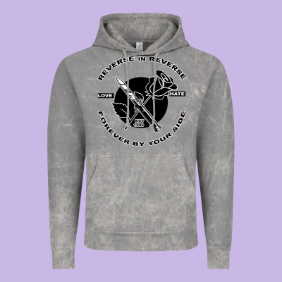 Reverse ın Reverse Love Hate Forever By Your Sıde Vintage Hoodie Designed By Bettercallsaul