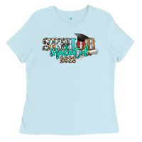 Baby Blue senior graduated 2023 Ladies Tee - NancyCooperArtShop