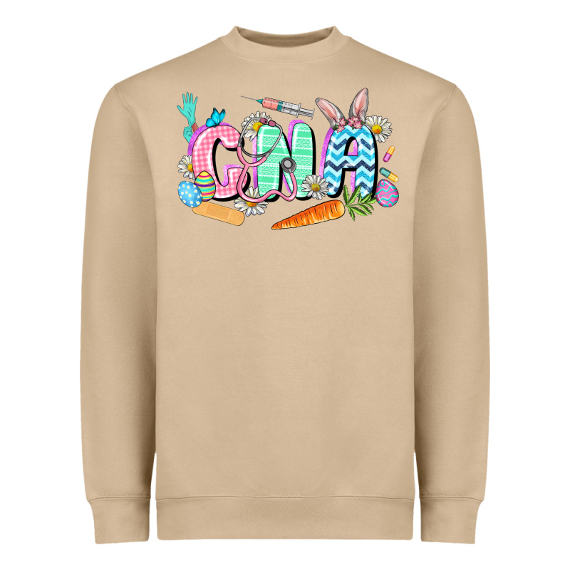 Easter Cna  Easter Day Heavyweight Sweatshirt by CowGirlArtShop | Teevron