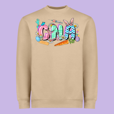 Easter Cna  Easter Day Heavyweight Sweatshirt Designed By Cowgirlartshop