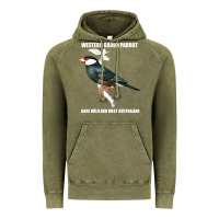 Vintage Olive western ground parrot rare wild and west australian Vintage Hoodie - Bettercallsaul