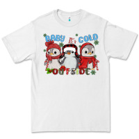 White baby ıt's cold outside Premium Tee - MaliasSmallBusiness