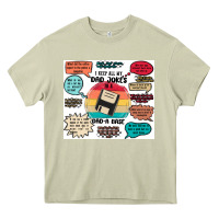 Mossy ı keep all my dad jokes in a dad a base Heavy Core Tee - MaliasSmallBusiness