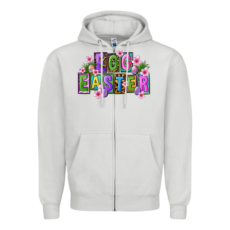 Egg And Easter Zipper Hoodie by FaDigitalArtStudio | Teevron