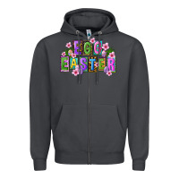 Smoke egg and easter Zipper Hoodie - FaDigitalArtStudio