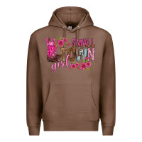 Chestnut small town girl with flowers bbs Premium Hoodie - BundleAndBundleShop