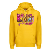 Lemon small town girl with flowers bbs Premium Hoodie - BundleAndBundleShop