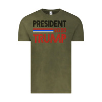 Vintage Olive President 2020 Trump Vintage Tee - Bettercallsaul