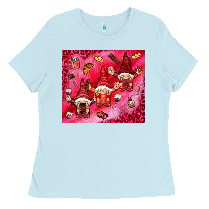 Gnomies With Food Ladies Tee by NancyCooperArtShop | Teevron