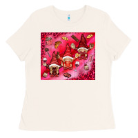 Bone gnomies with food Ladies Tee - NancyCooperArtShop