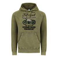 Vintage Olive Speedway Racing Full Speed Pin Vintage Hoodie - Bettercallsaul