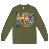 Army Green western refuse to sink tumbler tbs Long Sleeve Tee - TumblerDesignByShophia