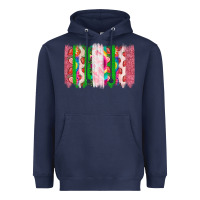 Navy summer brushstrokes Heavyweight Hoodie - CowhideDigitalArt