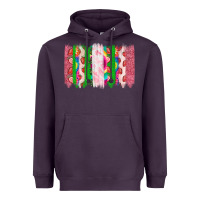Plum summer brushstrokes Heavyweight Hoodie - CowhideDigitalArt
