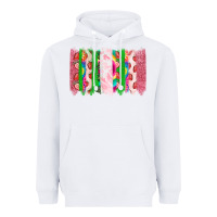 White summer brushstrokes Heavyweight Hoodie - CowhideDigitalArt