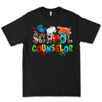 Black school counselor Premium Tee - NancyCooperArtShop