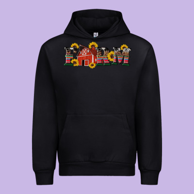 Western Farm Urban Hoodie Designed By Artiststas