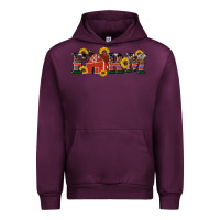 Mauve Wine western farm Urban Hoodie - Artiststas