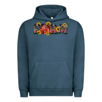 Pigment Midnight Navy western farm Urban Hoodie - Artiststas