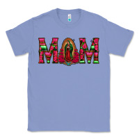 Colony Blue Mom with Floral Aztec and Leopard Background Classic Tee - Bettercallsaul