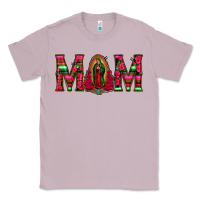 Lilac Mom with Floral Aztec and Leopard Background Classic Tee - Bettercallsaul