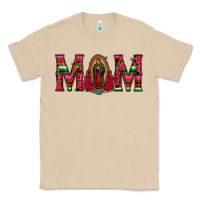 Mushroom Mom with Floral Aztec and Leopard Background Classic Tee - Bettercallsaul