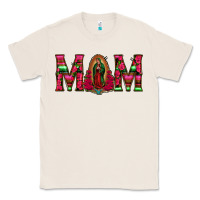 Natural Mom with Floral Aztec and Leopard Background Classic Tee - Bettercallsaul