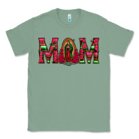 Sage Mom with Floral Aztec and Leopard Background Classic Tee - Bettercallsaul