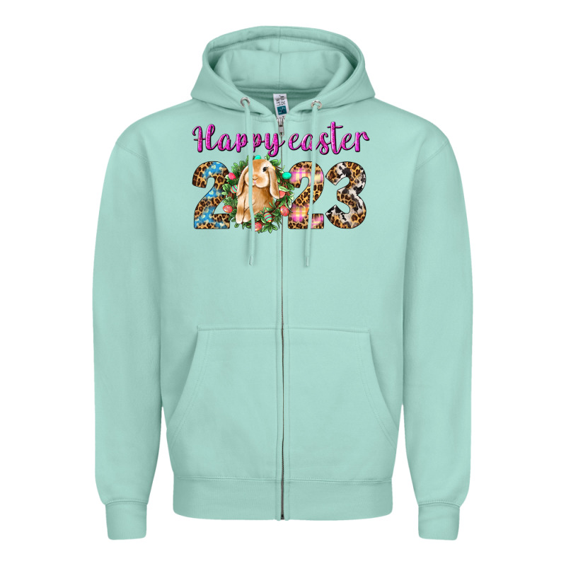 Happy Easter 2023 Zipper Hoodie by BundleAndBundleShop | Teevron