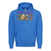True Royal Happy Easter 2023 Zipper Hoodie - BundleAndBundleShop