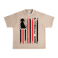 French Oak Pitbull Dad Urban Heavy Tee - Bettercallsaul