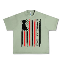 Oil Green Pitbull Dad Urban Heavy Tee - Bettercallsaul