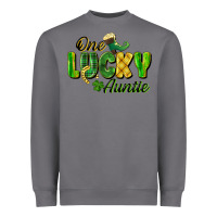 Storm One Lucky Auntie St. Patrick's Day Heavyweight Sweatshirt - CowGirlArtShop