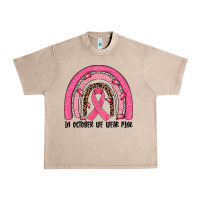 French Oak in october we wear pink rainbow Urban Heavy Tee - JahusDesignShop