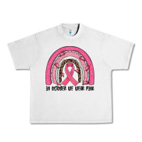 Lunar Rock in october we wear pink rainbow Urban Heavy Tee - JahusDesignShop